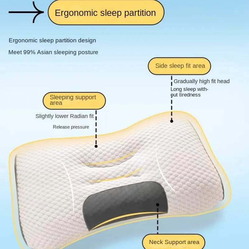 Almofada de pescoço super ergonômica para dormir