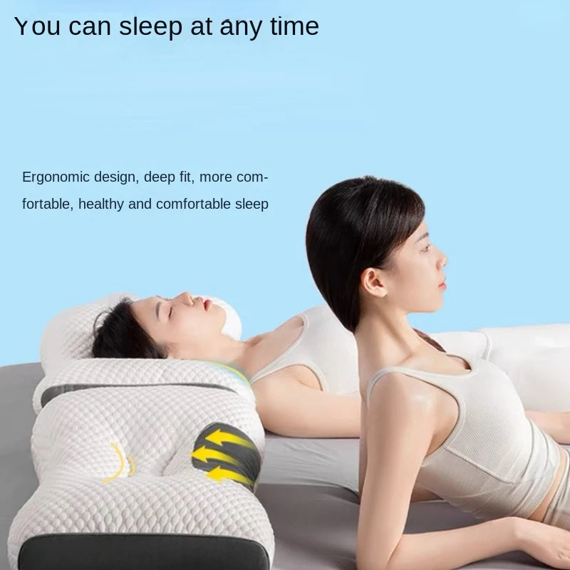 Almofada de pescoço super ergonômica para dormir